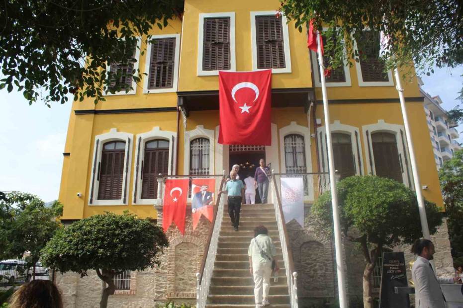 Alanya’Da Atatürk Evi Ve Müzesi Kapılarını Aç…