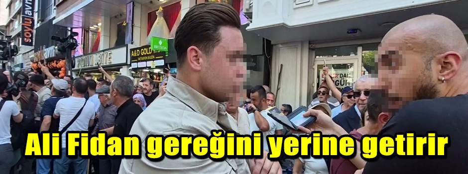 Ali Fidan gereğini yerine getirir 