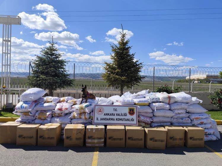 Ankara’Da 13 Ton 450 Kilo Bandrolsüz Kıyılmış…