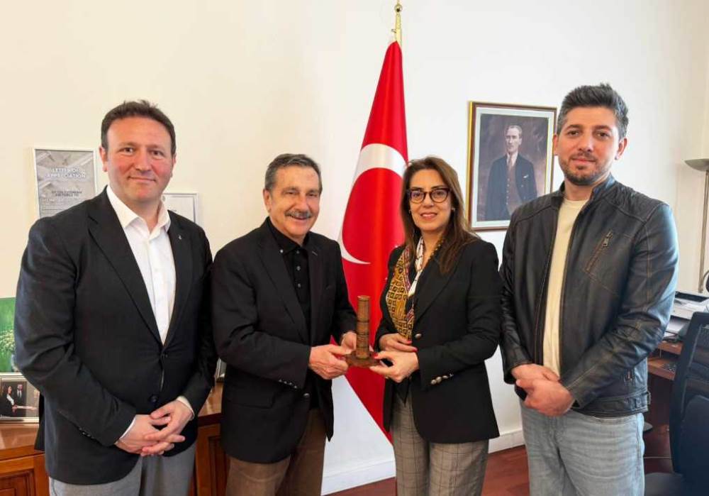 Başkan Ataç Estonya’da Tepebaşı’nın projeleri…