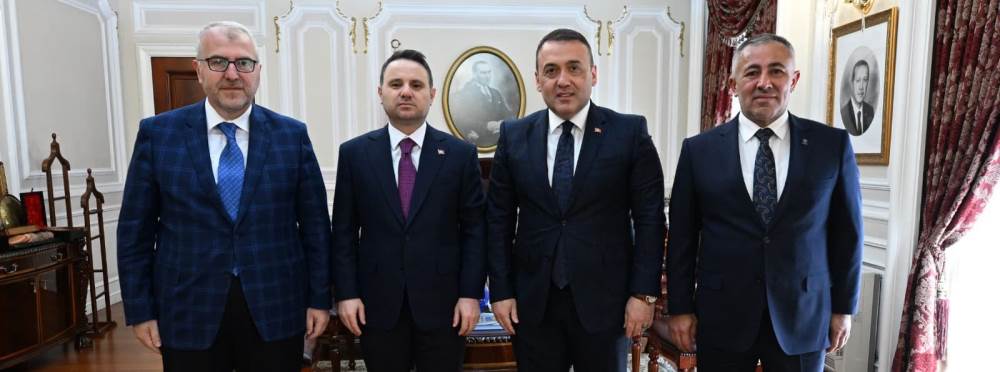 Bilecik heyeti Adalet Bakanı Akın Gürlek'i zi…