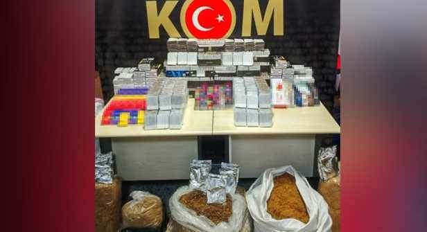 Bilecik’te kaçak sigara ve tütün baskını: Bin…