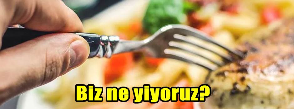 Biz ne yiyoruz?