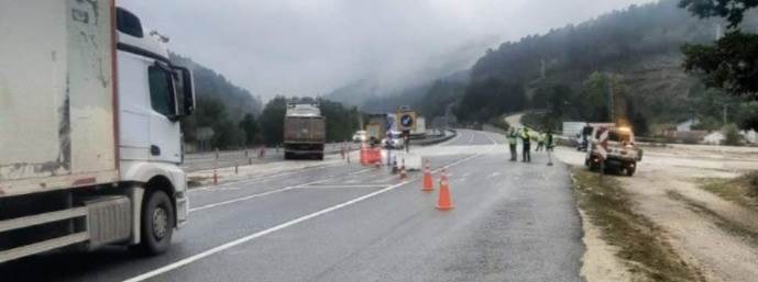Bozüyük-Bursa yolu yeniden trafiğe açıldı