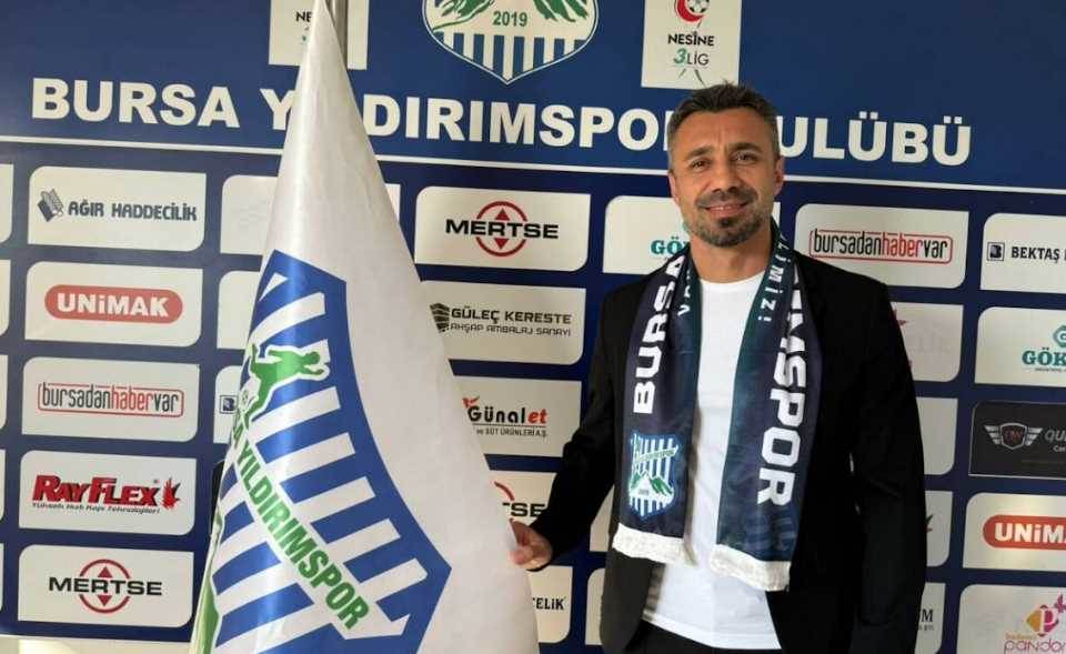 Bursa Yıldırımspor’un yeni teknik direktörü b…