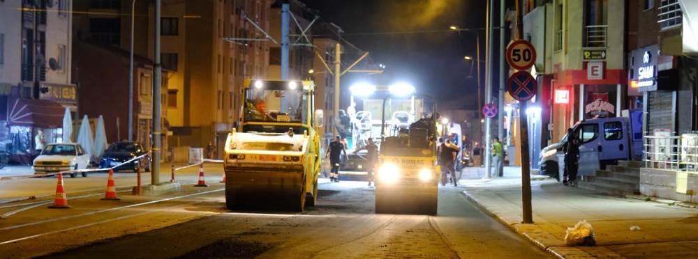 Büyükşehir'den gece mesaisi: Eskişehir'de o c…