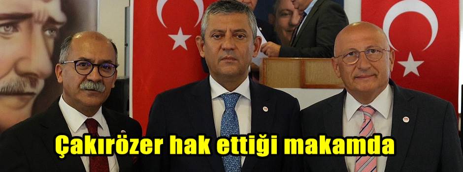 Çakırözer hak ettiği makamda