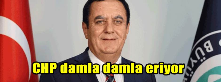 CHP damla damla eriyor
