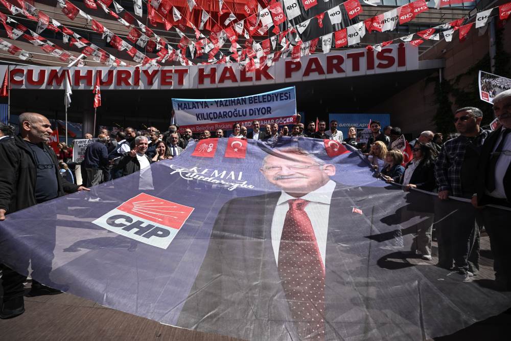 CHP'deki "Halkla Bayramlaşma" programına part…