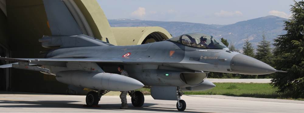 Efes-2026 için F-16’lar Eskişehir semalarında…