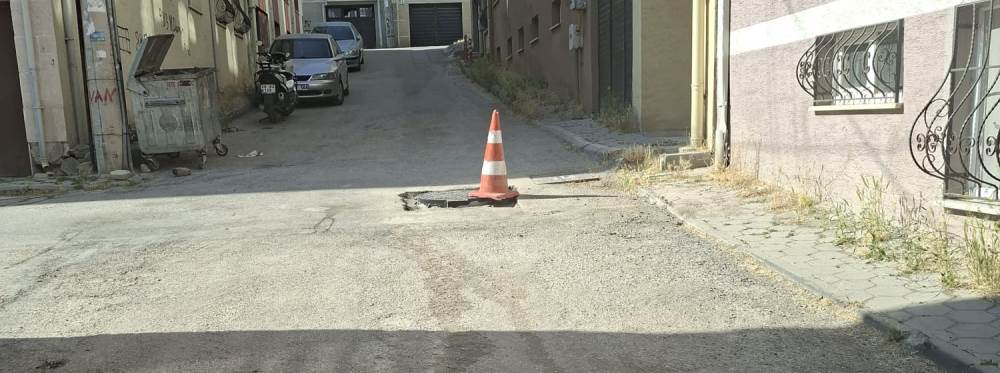 Eskişehir'de altyapı sonrası asfalt onarımı b…