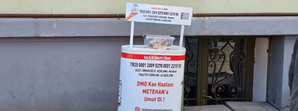 Eskişehir’de DMD hastası Metehan için yardım …