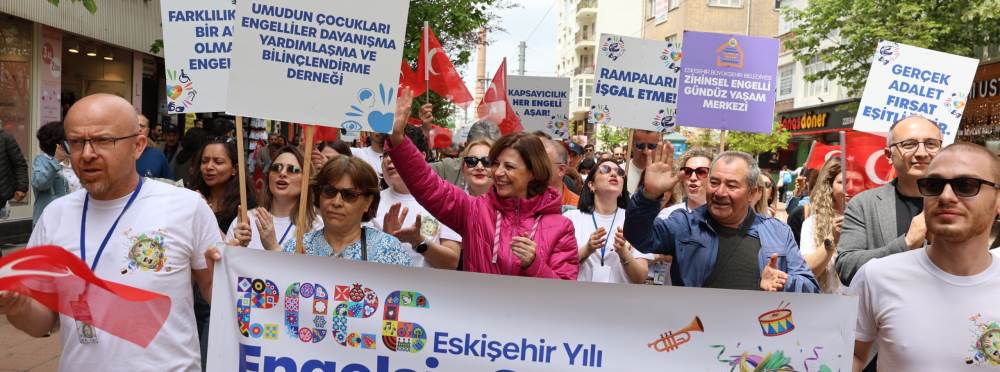 Eskişehir’de Engelsiz Sokak Festivali büyük i…