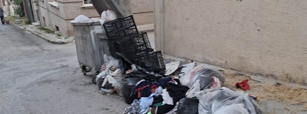 Eskişehir'de gelişigüzel bırakılan çöpler tep…