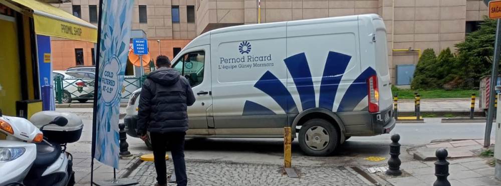 Eskişehir’de hatalı park geçişi zorlaştırdı