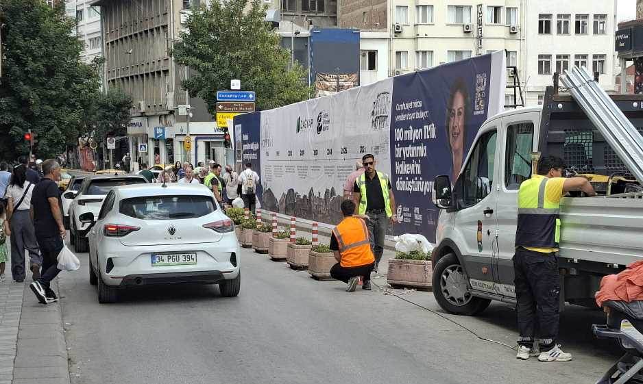 Eskişehir'de Köprübaşı'nda peyzaj düzenlemesi