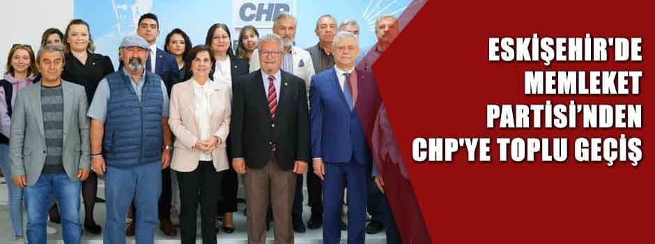 Eskişehir'de Memleket Partisi’nden CHP'ye top…