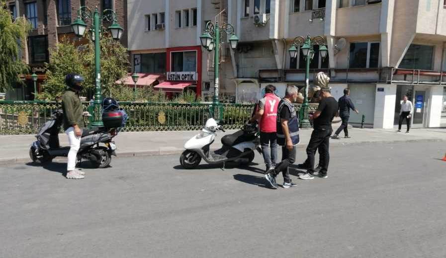 Eskişehir’de motokuryelere sıkı denetim