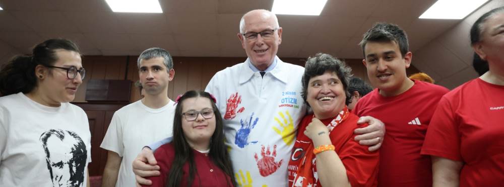 Eskişehir’de özel çocuklardan Başkan Kurt’a a…