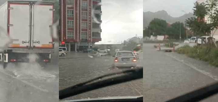 Eskişehir’de sağanak Sivrihisar'ı da vurdu!