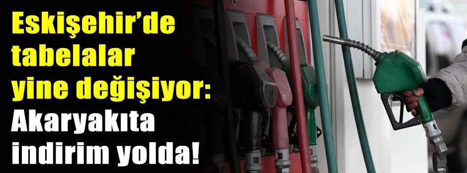 Eskişehir’de tabelalar yine değişiyor: Akarya…