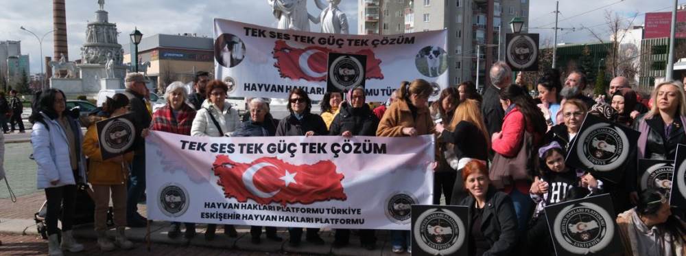 Eskişehir hayvan hakları savunucularından bar…