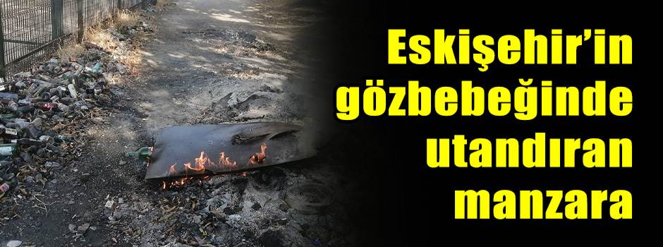 Eskişehir’in gözbebeğinde utandıran manzara