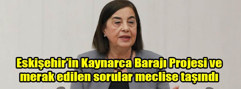 Eskişehir’in Kaynarca Barajı Projesi ve merak edilen sorular meclise taşındı