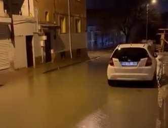 Eskişehir'in o mahallesi sağanak yağışla sula…