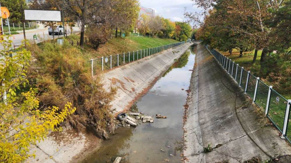 Eskişehir'in sulama kanalında kötü görüntü!