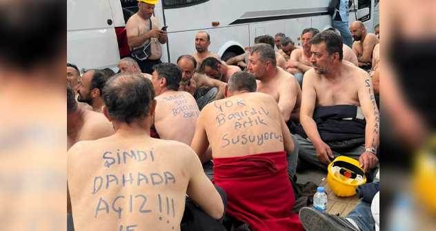 Eskişehirli maden işçileri açlık grevinde göz…