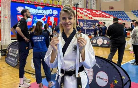 Eskişehirli sporcu Gülsena Karakuyulu’dan 22.…