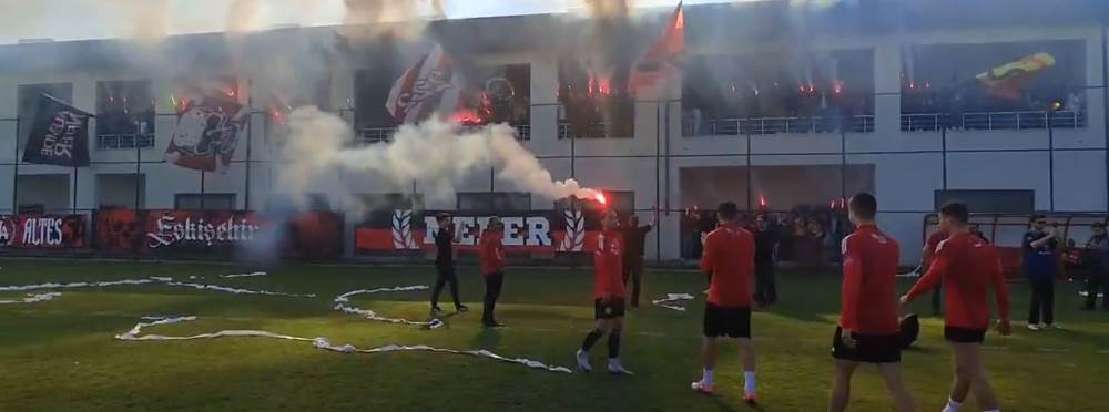 Eskişehirspor’a kritik rövanş öncesi taraftar…