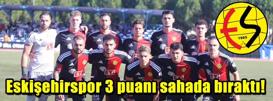 Eskişehirspor Biga’da ağır yara aldı! 3-0 mağlup oldu