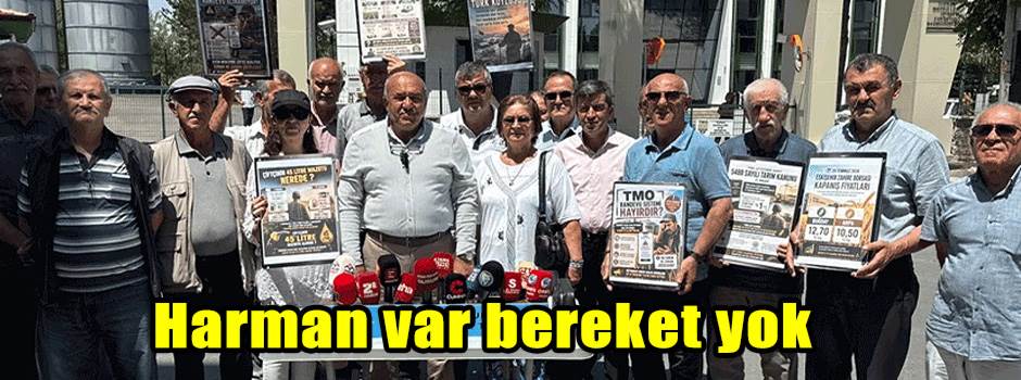 Harman var bereket yok