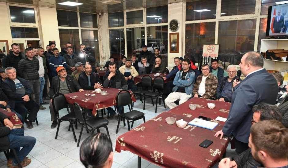 İnönü Belediye Başkanı Serhat Hamamcı mahalle…