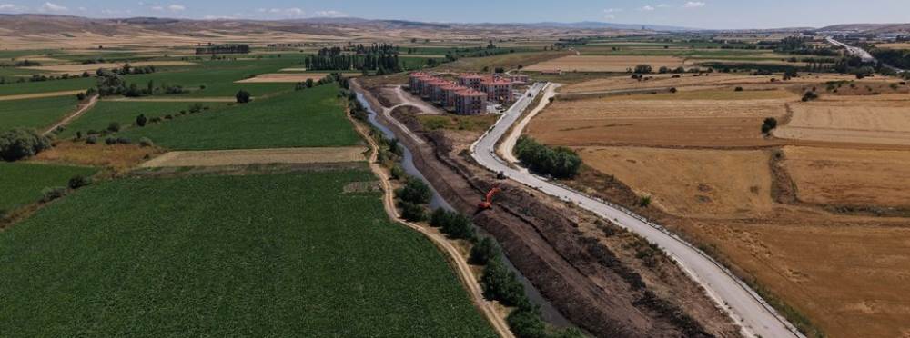 İnönü'de çevre ve altyapı çalışmaları hız kes…