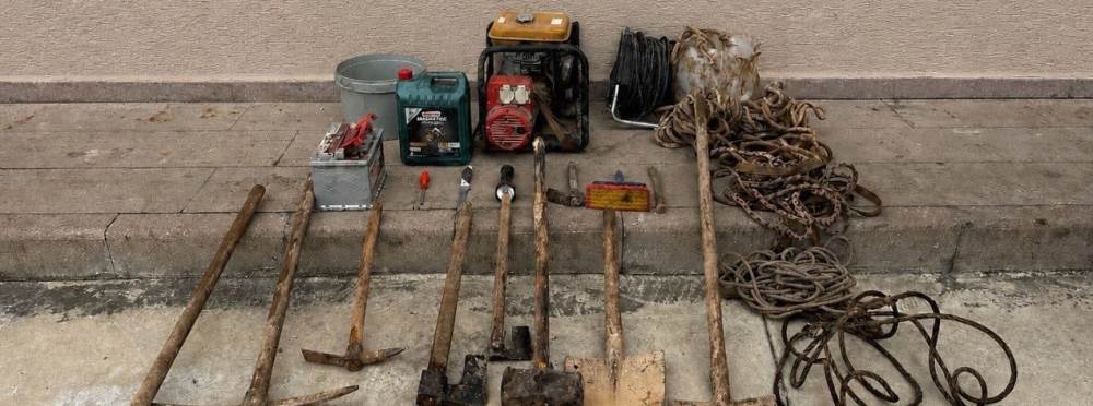 Kaçak kazıya jandarma baskını: 5 defineci suç…