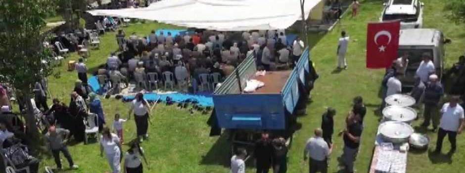 Kadıncık Mahallesi’nde yağmur ve şükür duası …