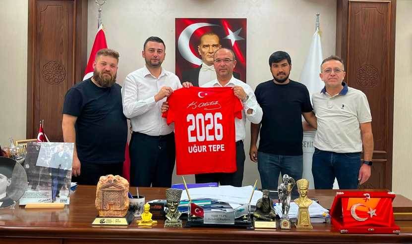 Kırkaspor’dan Başkan Tepe’ye teşekkür