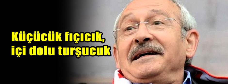 Küçücük fıçıcık, içi dolu turşucuk