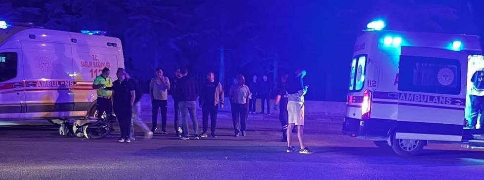 Kütahya'da motosiklet kazası: 3 yaralı