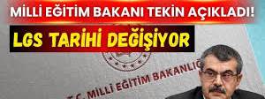 LGS Tarihi Değişti Resmi Açıklama Geldi! Saat…