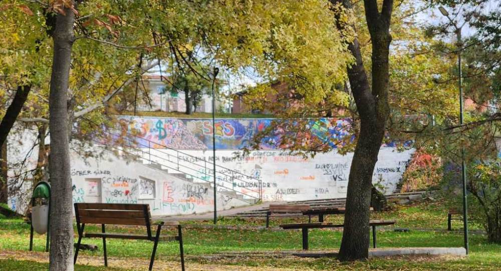 Muammer Uludemir Sanat Parkı’nda grafiti ve y…