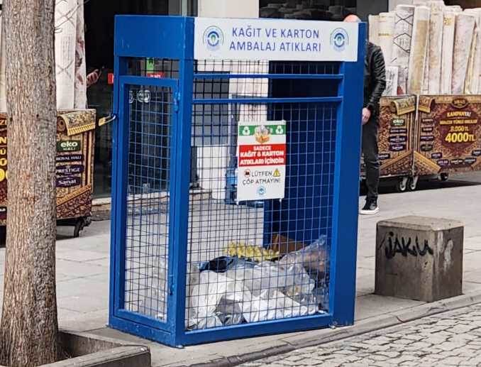 Odunpazarı'nda geri dönüşüm noktaları yaygınl…