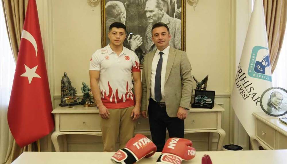 Sivrihisarlı milli sporcu Doğan Kılıç’tan Baş…