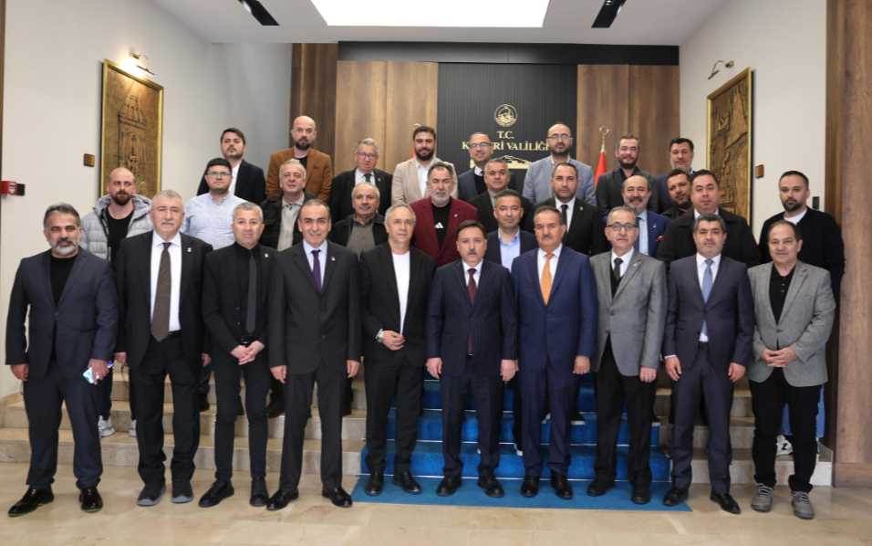 TSYD Heyeti Kayseri’de spor ve turizm potansi…