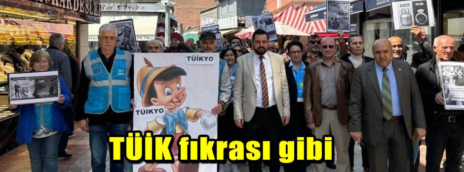 TÜİK fıkrası gibi