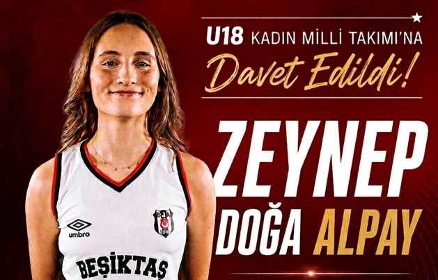 Zeynep Doğa Alpay’a Milli Davet Gururu